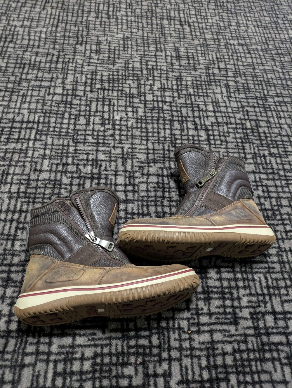 Pajar Brown Waterproof Snow Boots Size 10-10.5